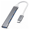 Hub Usb Tipo C 4 Puertos 3.0 Adaptador Multipuerto Compatible Con Macbook  Pc celular 1