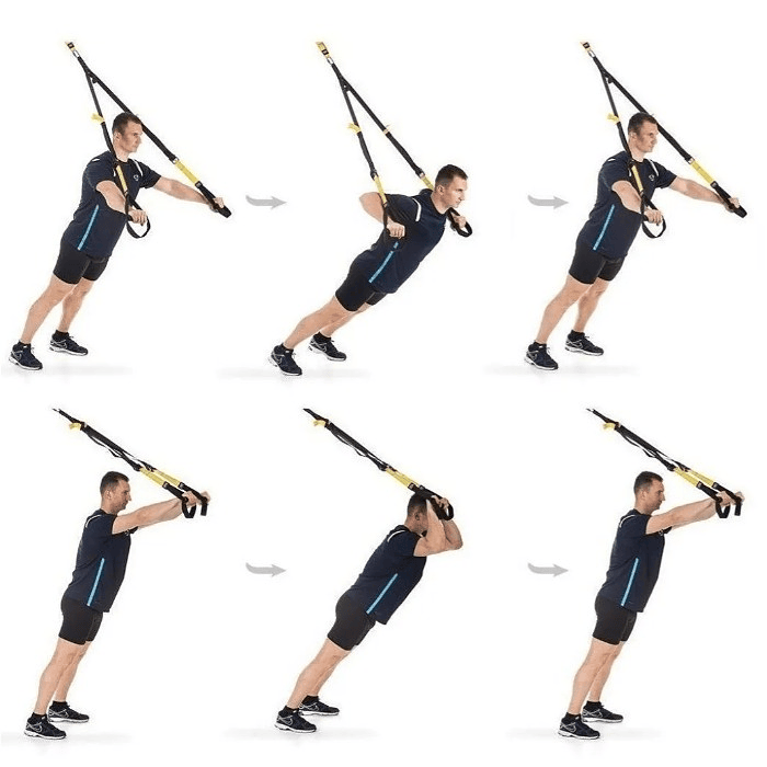 Bandas De Suspensión Pro3 Tipo Trx Entrenamiento Crossfit 5