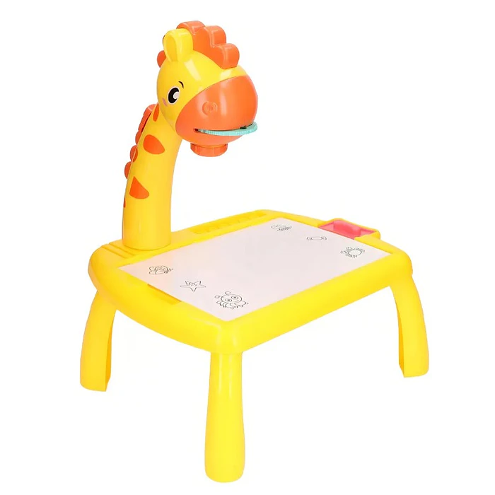 Mini Proyector Mesa De Dibujo Para Niños Jirafa Juguete Didáctico 7