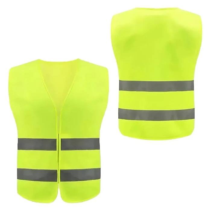 Chaleco Refletante Seguridad Amarillo Reglamentario 1