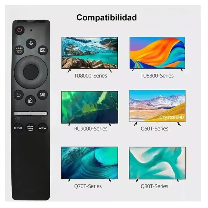 Control Smart TV IRM RM-09664 con Comando de Voz Compatible Samsung 3