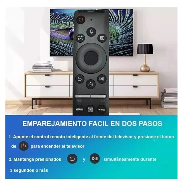 Control Smart TV IRM RM-09664 con Comando de Voz Compatible Samsung 5