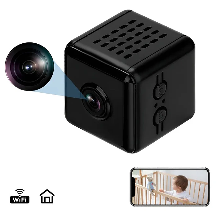 Cámara Espía 1080p Cámara Oculta Inalámbrica Con Detección 2