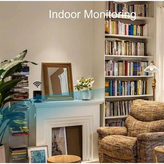 Cámara Espía 1080p Cámara Oculta Inalámbrica Con Detección 4