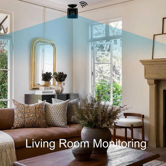 Cámara Espía 1080p Cámara Oculta Inalámbrica Con Detección 5