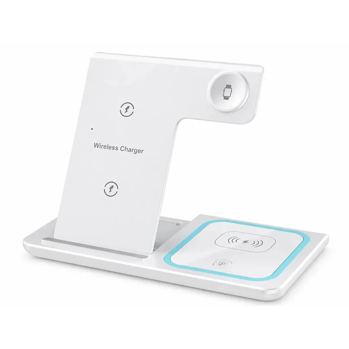 Cargador Inalámbrico 3 En 1 Plegable Base De Carga Rápida Inalámbrica  8