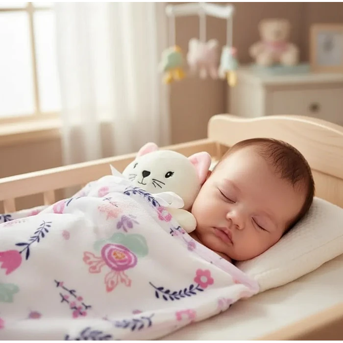 Manta Con Peluche De Apego Para Bebes Frazada Suave VARIOS MODELOS 4