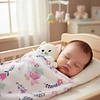 Manta Con Peluche De Apego Para Bebes Frazada Suave VARIOS MODELOS 4