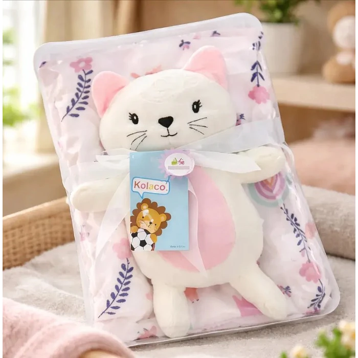 Manta Con Peluche De Apego Para Bebes Frazada Suave VARIOS MODELOS 6