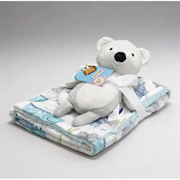 Manta Con Peluche De Apego Para Bebes Frazada Suave VARIOS MODELOS 7