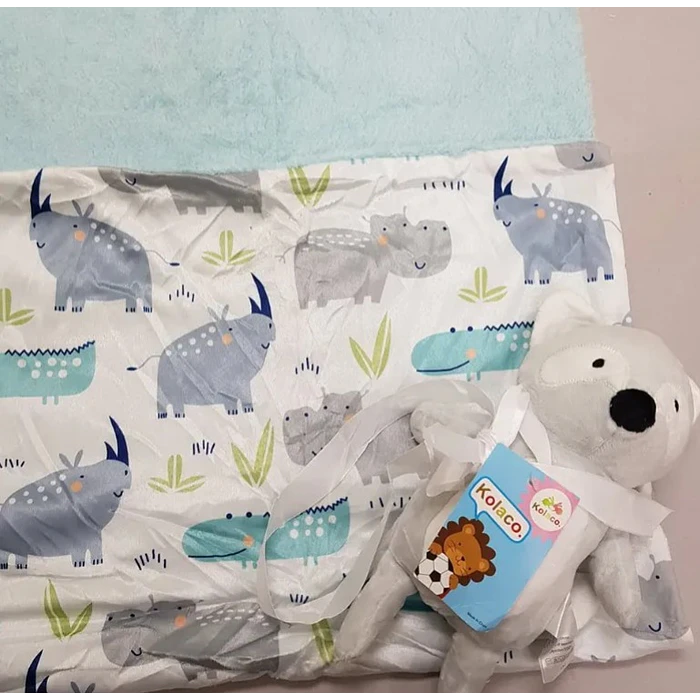 Manta Con Peluche De Apego Para Bebes Frazada Suave VARIOS MODELOS 8