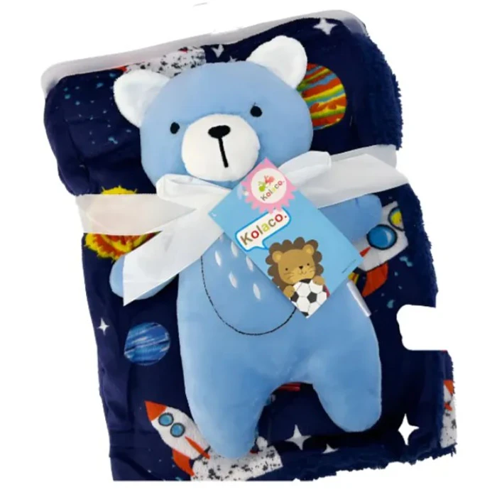 Manta Con Peluche De Apego Para Bebes Frazada Suave VARIOS MODELOS 10