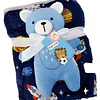 Manta Con Peluche De Apego Para Bebes Frazada Suave VARIOS MODELOS 10