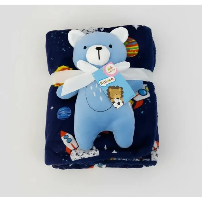 Manta Con Peluche De Apego Para Bebes Frazada Suave VARIOS MODELOS 12