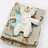 Manta Con Peluche De Apego Para Bebes Frazada Suave VARIOS MODELOS 13
