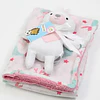 Manta Con Peluche De Apego Para Bebes Frazada Suave VARIOS MODELOS 16