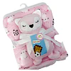 Manta Con Peluche De Apego Para Bebes Frazada Suave VARIOS MODELOS 23