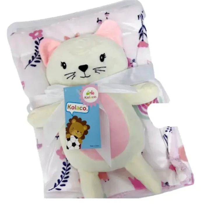 Manta Con Peluche De Apego Para Bebes Frazada Suave VARIOS MODELOS 24