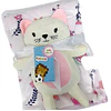 Manta Con Peluche De Apego Para Bebes Frazada Suave VARIOS MODELOS 24