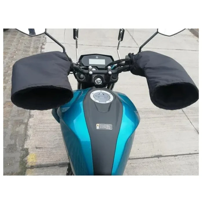 Set Par Cubre Puños De Invierno Para Moto Eco Cuero Chiporro 1