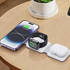 Cargador 3 En 1 Inalámbrico Plegable Magnético Para Apple 6