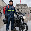 Traje De Lluvia Impermeable Reflectante Para Motociclistas 4