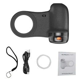 Soporte Magnético De Celular Para Fotos Y Videos Con Control NEGRO y BLANCO