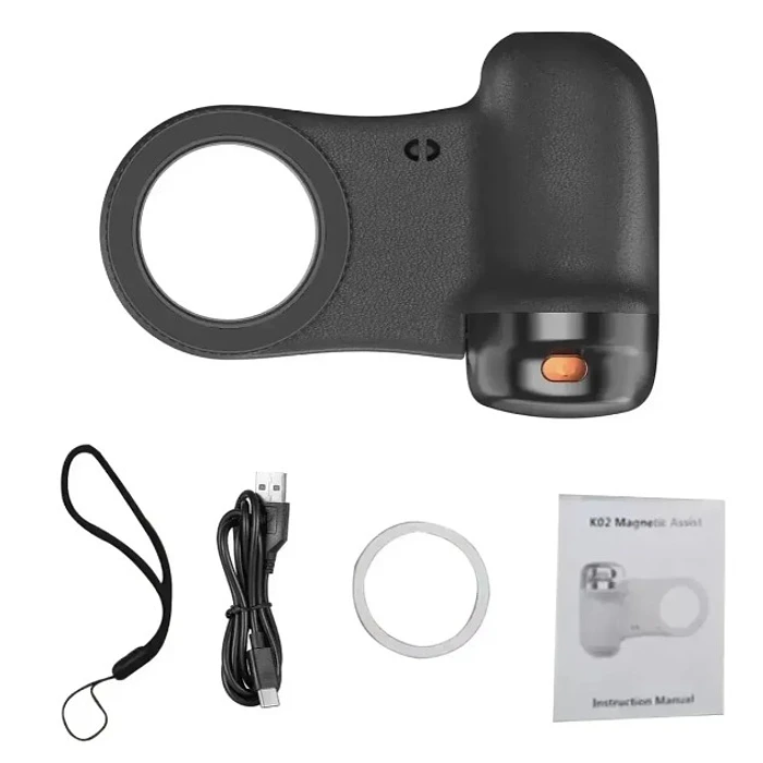 Soporte Magnético De Celular Para Fotos Y Videos Con Control NEGRO y BLANCO 3