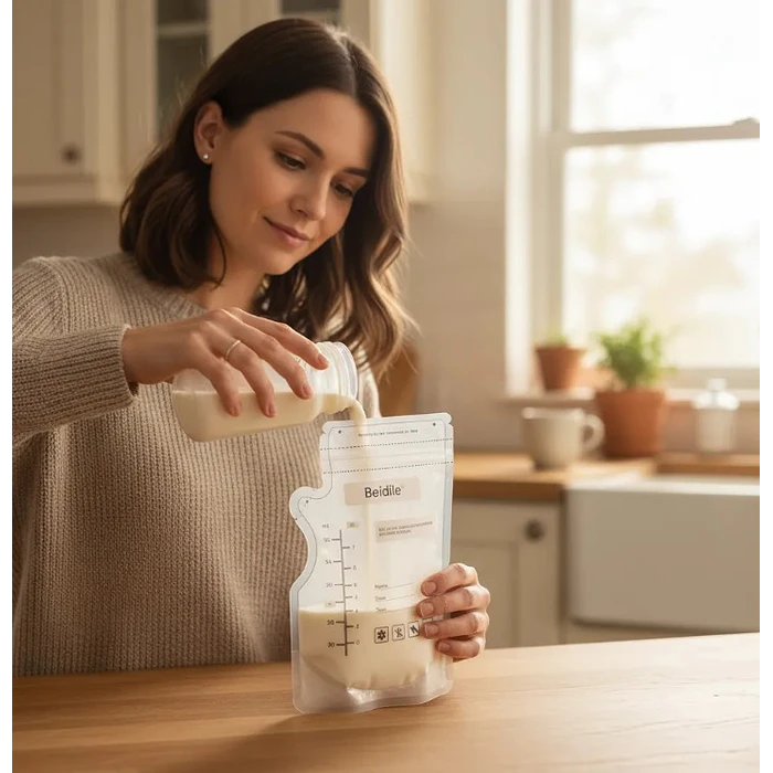 Bolsas Recolectoras Almacenar Leche Materna 30 Unid 250ml 1