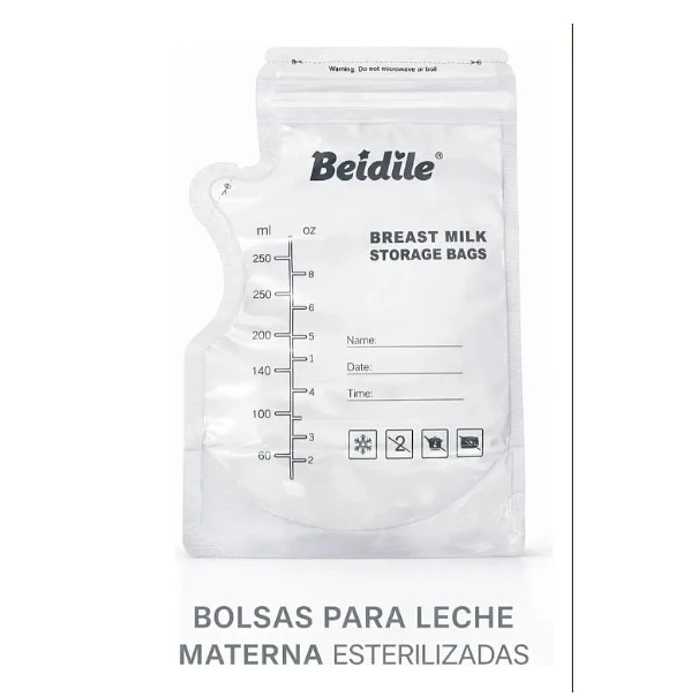 Bolsas Recolectoras Almacenar Leche Materna 30 Unid 250ml 3