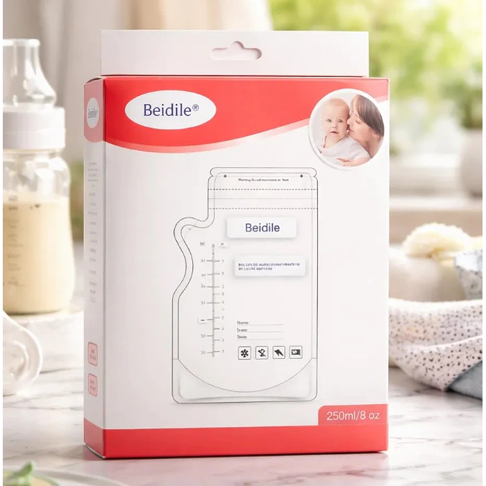 Bolsas Recolectoras Almacenar Leche Materna 30 Unid 250ml 4