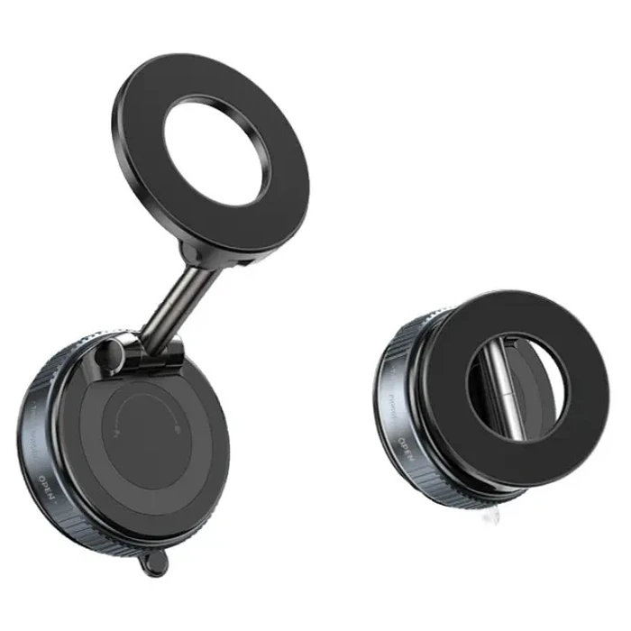Soporte Magnético Giratorio Para Teléfono Celular  K007 Negro 4