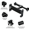 Soporte para Auto Reposacabezas Tablet Teléfono 4-12 Ajustable 1