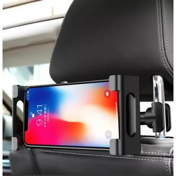 Soporte para Auto Reposacabezas Tablet Teléfono 4-12 Ajustable 4