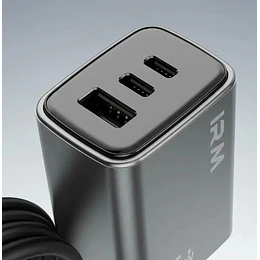 Cargador 45w 3 Puertos Pd Compatible Con Samsung Xiaomi