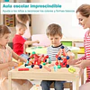 Juguete Didáctico  Varillas Magnéticos 25 Piezas Para Niños Y Niñas, Juego De Palos Y Bolas Magnéticos Para El Aprendizaje Educativo 4