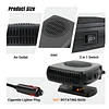 Calefactor Para Auto 12v - 200w Calefacción Portátil 4
