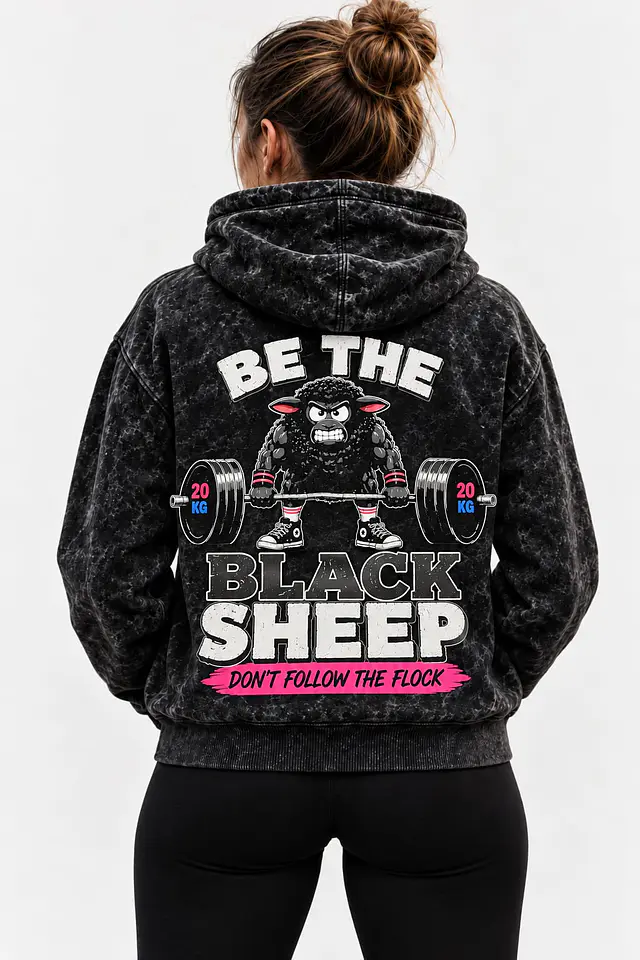 Patagonia Strong - Poleron Negro Unisex - Black Sheep