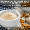 Harina De Almendras Sin Piel Ambrosia, certificada Sin Gluten, 500g 