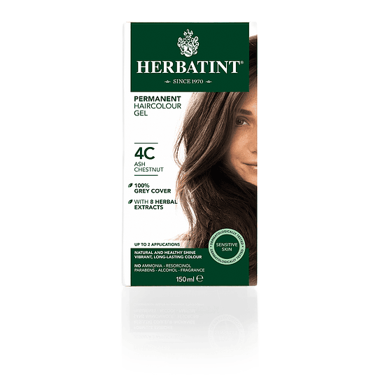 4C Tintura De Pelo Sin Amoniaco con Aloe Vera Herbatint