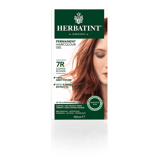 7R Tintura De Pelo Sin Amoniaco con Aloe Vera Herbatint