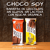 Choco Soy Barrita De Chocolate, 20 g Sin Lactosa, Sin Gluten, Olvebra