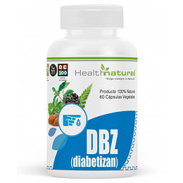 DBZ diabetizan, 60 cápsulas, suplemento, Health Natural