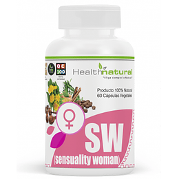 SW sensuality woman 60 cápsulas, suplemento, Health Natural