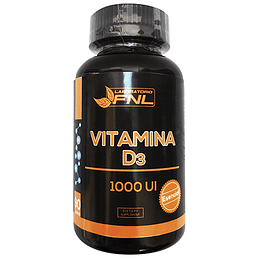 Vitamina D3  1000UI ﻿ 90 cápsulas FNL