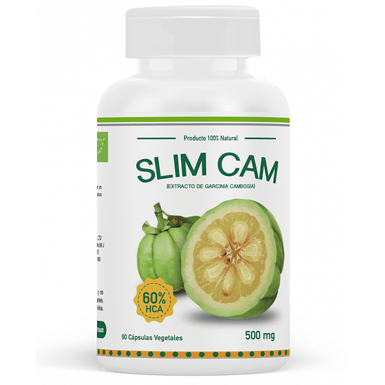 Slim Cam 90 Cápsulas, Health Natural