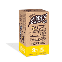 Sweetea Skin, 20 sobres, con stevia, Sweetea