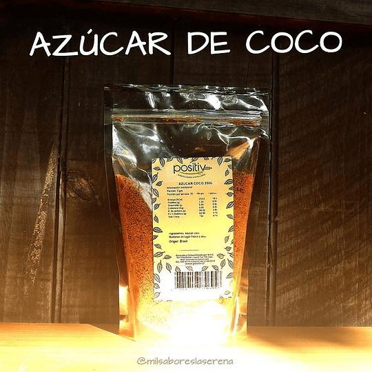 Azucar de Coco 350g Positiv