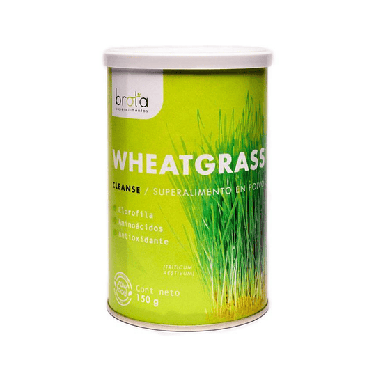 Wheatgrass - Germinado de Trigo Suplemento orgánico, Brota