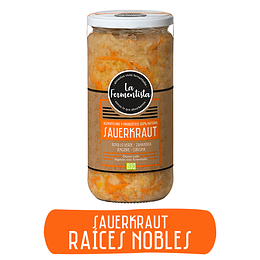 Sauerkraut Raíces Nobles, 670g, La Fermentista